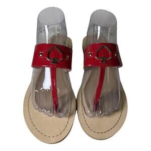 Kate Spade Patent Red Sandals – Size 8 – New